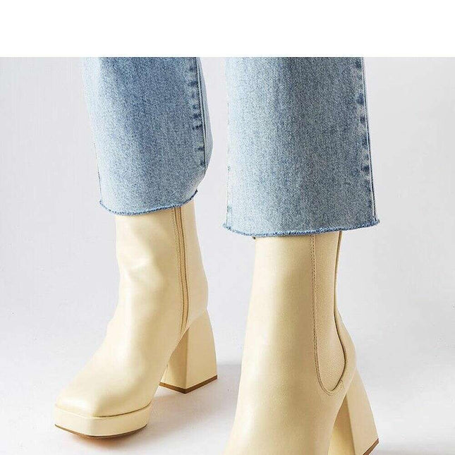 Heel boots model 207760