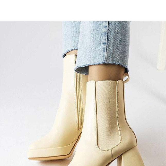 Heel boots model 207760