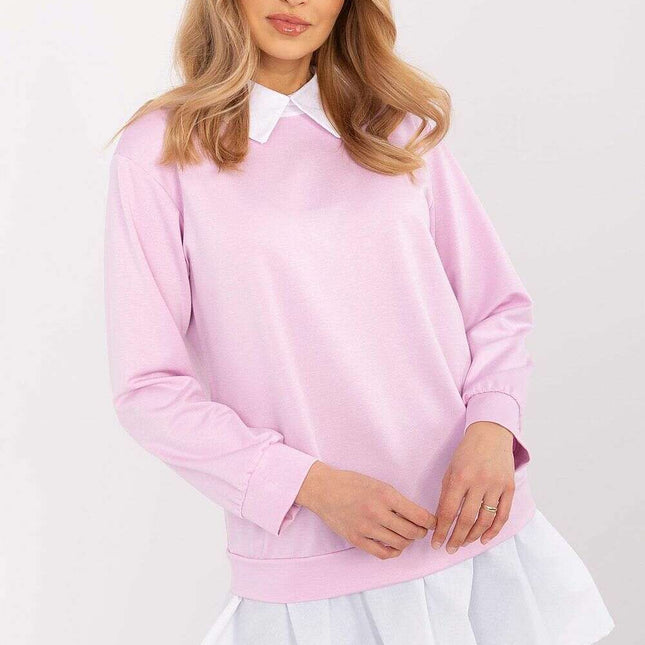 Violet Blouse Model 208153 Viscose Cotton Elastane Blend