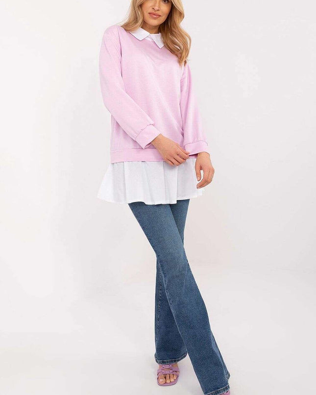 Violet Blouse Model 208153 Viscose Cotton Elastane Blend