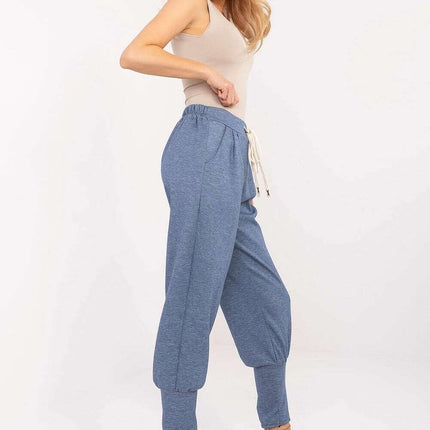 Women Tracksuit Trousers Model 207021 High Waist Comfort