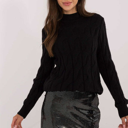 Chic Women's Turtleneck Knit Sweater