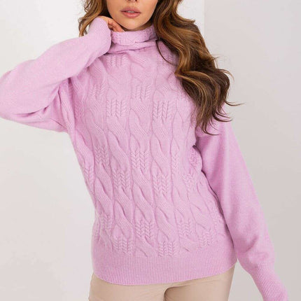 Knitted Turtleneck Pullover Sweater