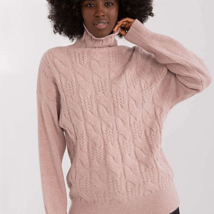 Knitted Turtleneck Pullover Sweater