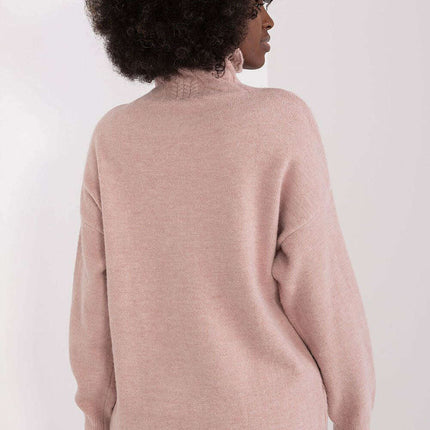 Knitted Turtleneck Pullover Sweater