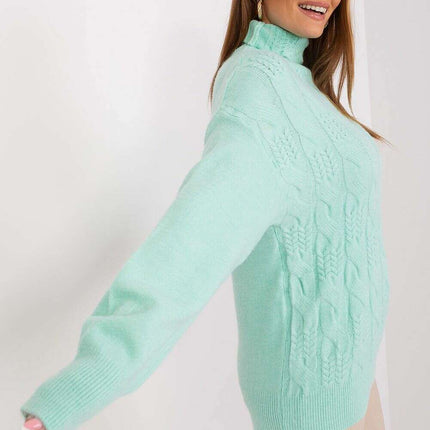 Knitted Turtleneck Pullover Sweater