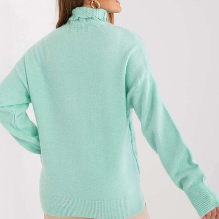 Knitted Turtleneck Pullover Sweater