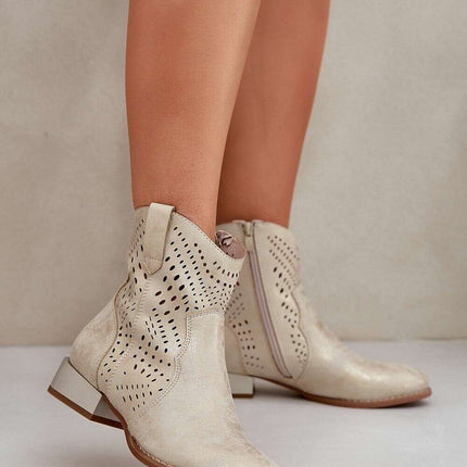 Heel boots model 208461