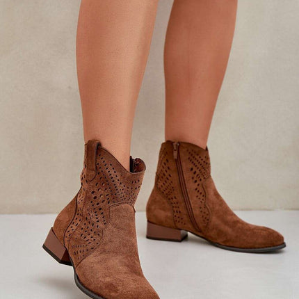 Heel boots model 208461