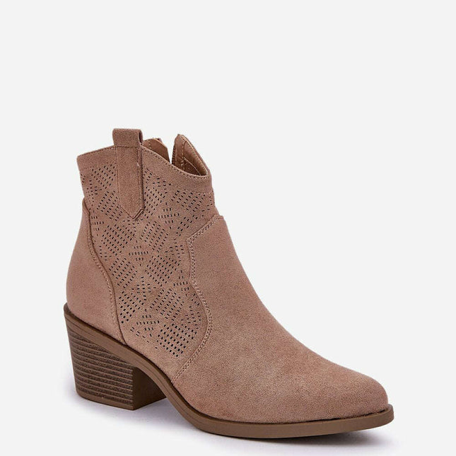 Heel boots model 208465