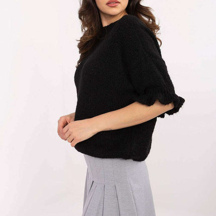 Pink Jumper 208515 Women Knit Sweater Soft Warm Blend