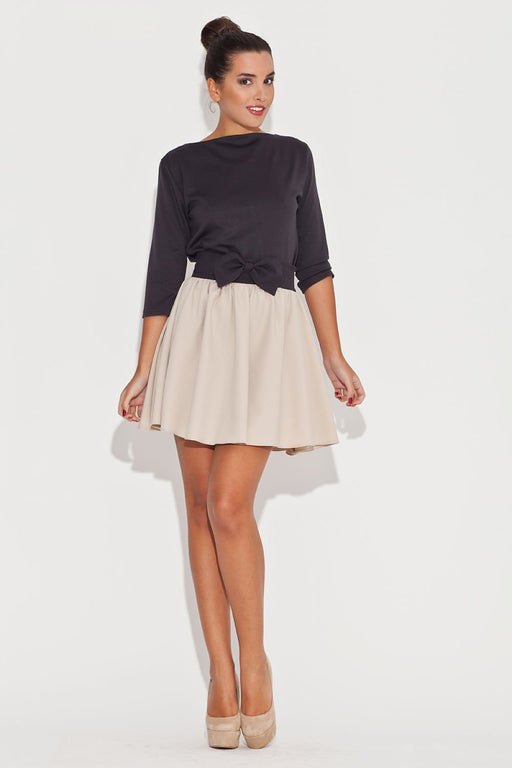 Enchanting Bow Adorned A-Line Mini Skirt