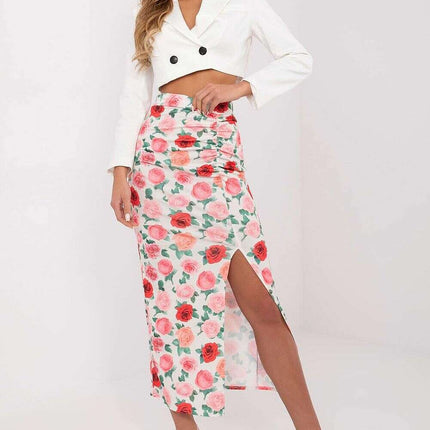 Black Midi Skirt Model 208949 For Women Elegant Versatile