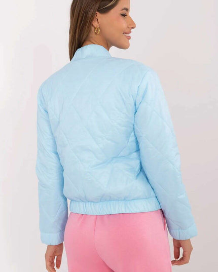 Womens Bomber Jacket 208982 Nylon Wind Resistant Short