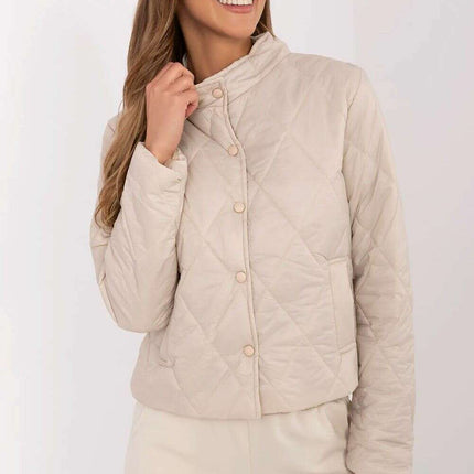 Women's Quilted Jacket 209162 Nylon Wind Resistant