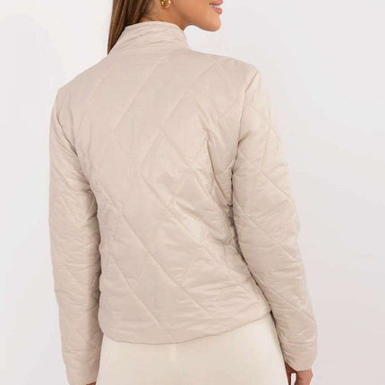 Women's Quilted Jacket 209162 Nylon Wind Resistant
