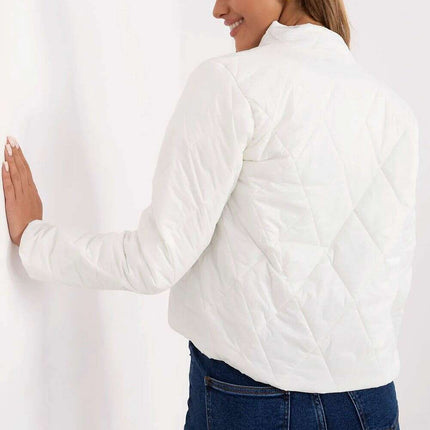 Women's Quilted Jacket 209162 Nylon Wind Resistant