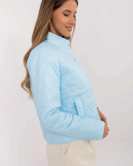 Women's Quilted Jacket 209162 Nylon Wind Resistant