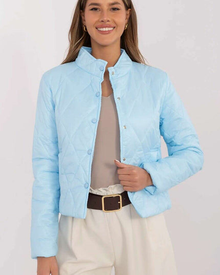 Women's Quilted Jacket 209162 Nylon Wind Resistant