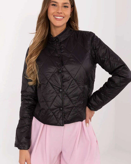 Women's Quilted Jacket 209162 Nylon Wind Resistant