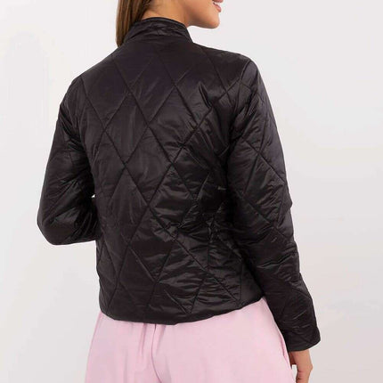 Women's Quilted Jacket 209162 Nylon Wind Resistant