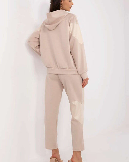 Womens Tracksuit Set With Hoodie And High Waisted Pants