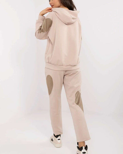 Womens Tracksuit Set With Hoodie And High Waisted Pants