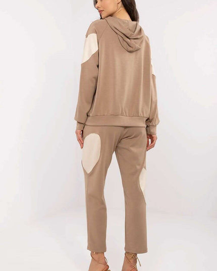 Womens Tracksuit Set With Hoodie And High Waisted Pants