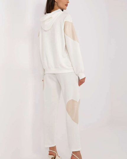 Womens Tracksuit Set With Hoodie And High Waisted Pants