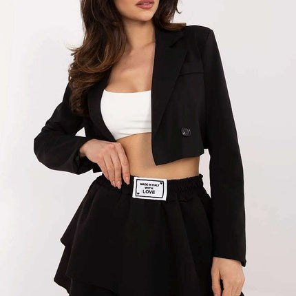 Pink Short Skirt Model 209208 Lightweight Flared Mini