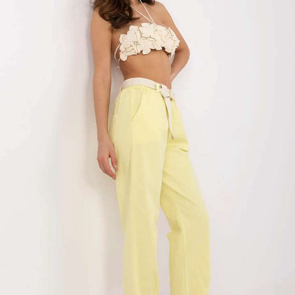 Women Trousers Model 208689 Black Polyester Blend Comfort