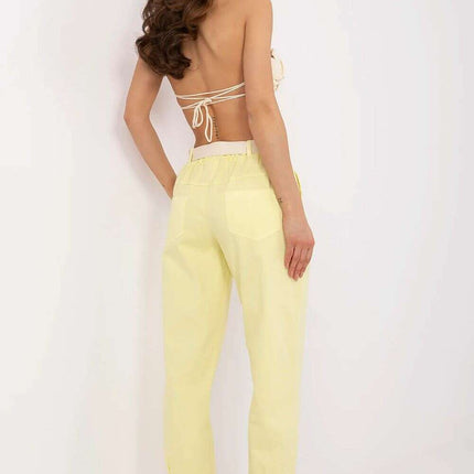 Women Trousers Model 208689 Black Polyester Blend Comfort