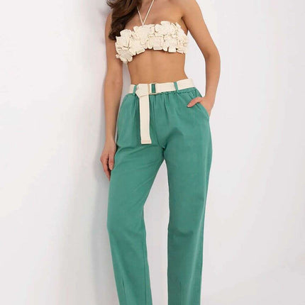 Women Trousers Model 208689 Black Polyester Blend Comfort