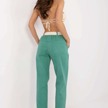 Women Trousers Model 208689 Black Polyester Blend Comfort