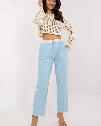 Women Trousers Model 208689 Black Polyester Blend Comfort