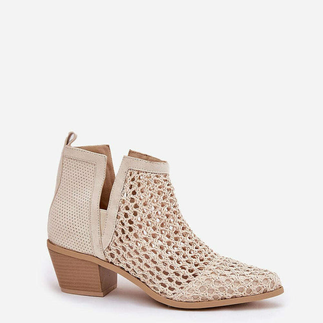 Heel boots model 209413