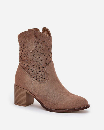 Heel boots model 209415