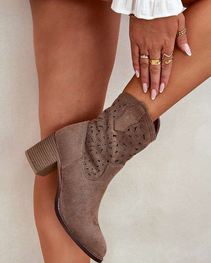 Heel boots model 209415