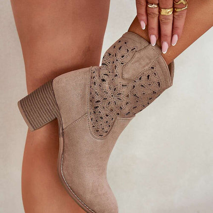 Heel boots model 209415