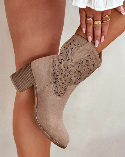 Heel boots model 209415