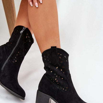 Heel boots model 209415