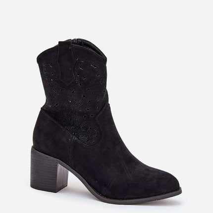 Heel boots model 209415