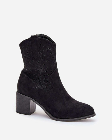 Heel boots model 209415