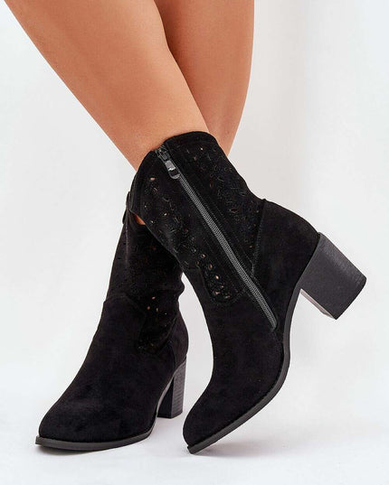 Heel boots model 209415