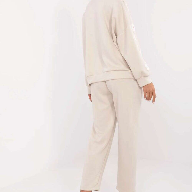 Womens Floral Tracksuit Set Model 209492 Polyester Blend