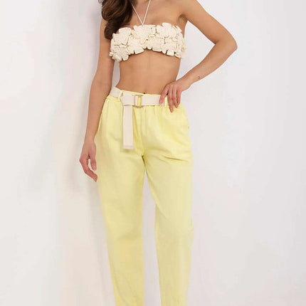 Women Trousers Model 208689 Black Polyester Blend Comfort