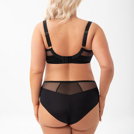 Gorsenia Lingerie Women's Comfort Fit Lace Trim Panties, Soft Cotton