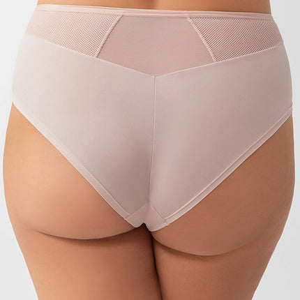 Gorsenia Lingerie Women's Comfort Fit Lace Trim Panties, Soft Cotton