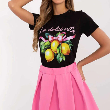 Women T Shirt Model 209681 Soft Cotton Elastane Tee