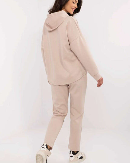 Beige Womens Tracksuit Set 209695 Casual Comfort Everyday